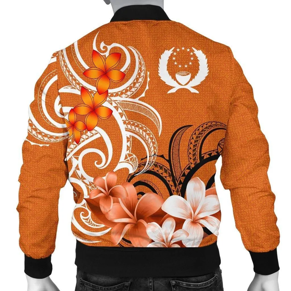 Pohpei Mens Bomber Jacket - Pohnpei Spirit