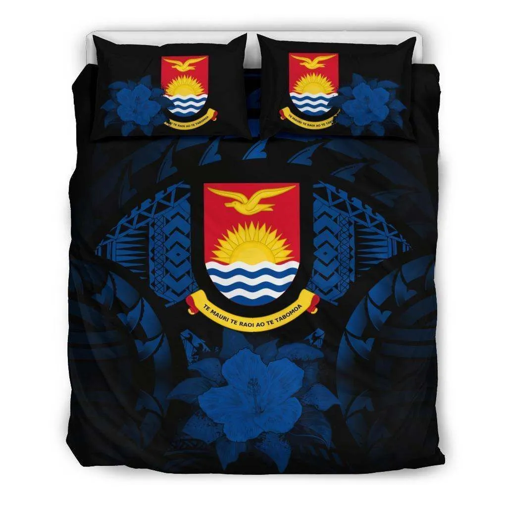 Kiribati Dark Blue Hibiscus Bedding Set A24 Dhc28111726Dd