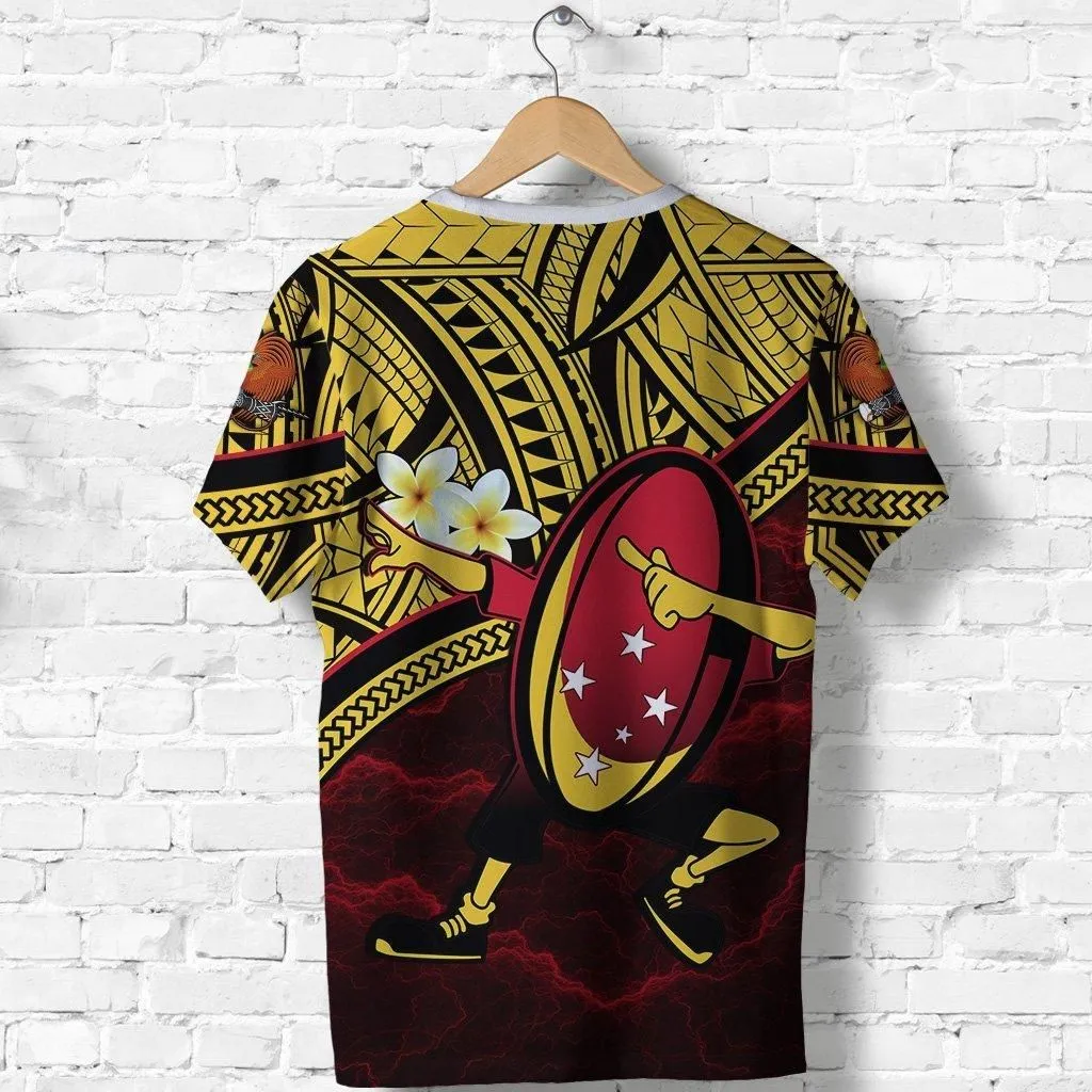 Papua New Guinea Rugby T shirt Style Dab Trend