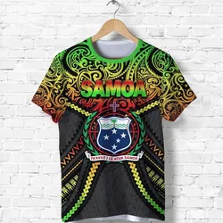 Samoa T shirt Polynesian Tattoo Seashore