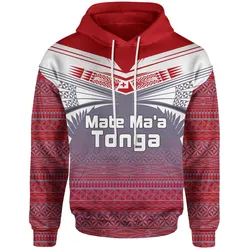 Tonga Polynesian Hoodie - White Tattoo