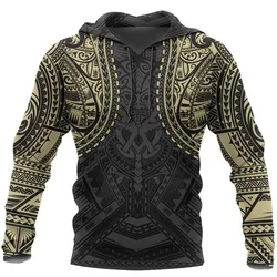 Maori Hoodie, Polynesian Tattoo All Over Print Hoodie