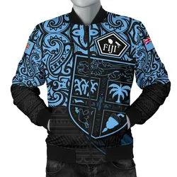 Fiji Polynesian Bomber Jacket (Men) - Pride of Fiji