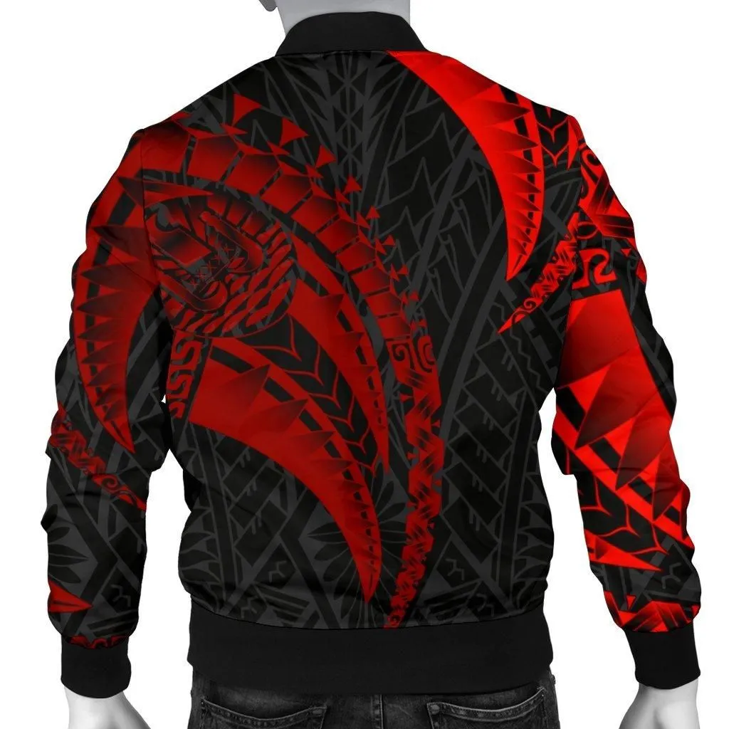 Tahiti Personalised Mens Bomber Jacket - Polynesian Tahiti Seal