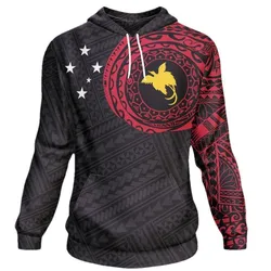 Papua New Guinea in My Heart Tattoo Style Hoodie New Version A7 NVD1074