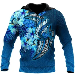 Amazing Polynesian Hibiscus Hoodie Bt10