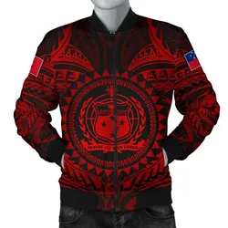 FamilyGaterJacket - Bomber Jacket Samoa Polynesian - Samoa Red Seal - BN18