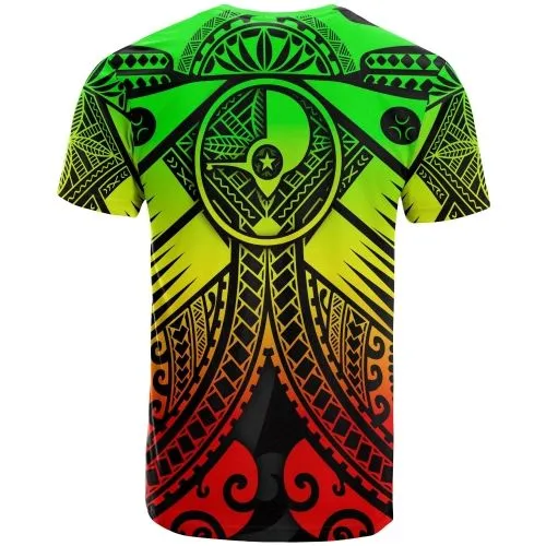 Yap Custom Personalised T shirt - Reggae Seal with Polynesian Tattoo