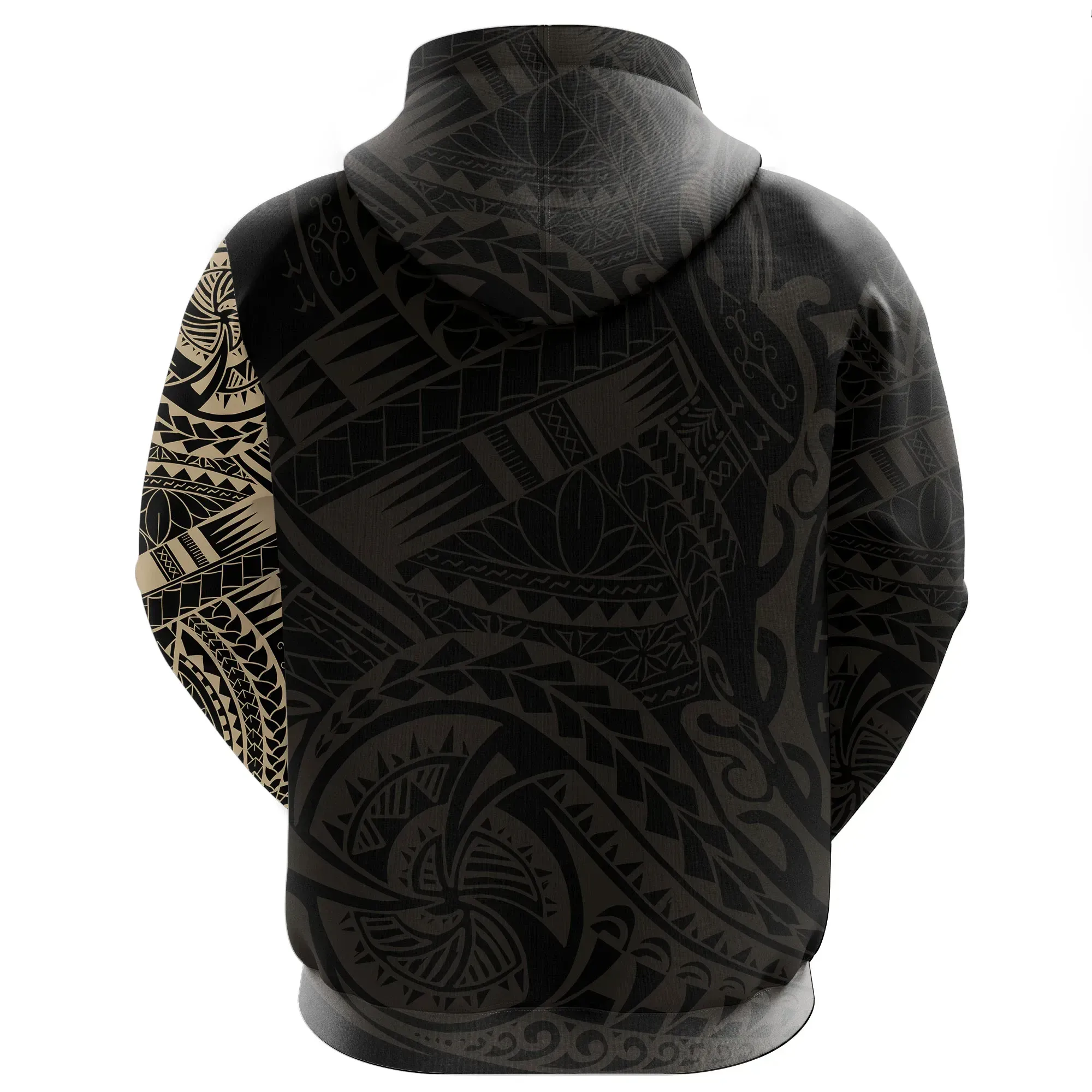 Alohawaii Clothing - Hoodie Turtle Tattoo Polynesian Style A7