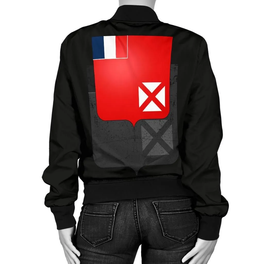 Wallis and Futuna Womens Bomber Jacket