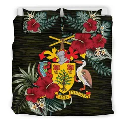 Barbados \bBedding Set - Special Hibiscus A7