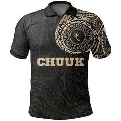 Alohawaii Shirt - Polo Shirt Chuuk in My Heart Tattoo A7
