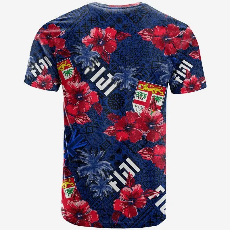 Fiji Hibiscus T Shirt Hawaii Style No.2 LT6