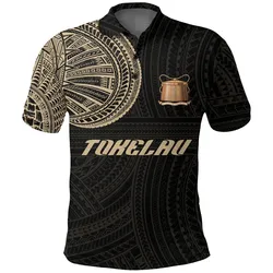 Alohawaii Shirt - Polo Shirt Tokelau Polynesian Tattoo Style A31