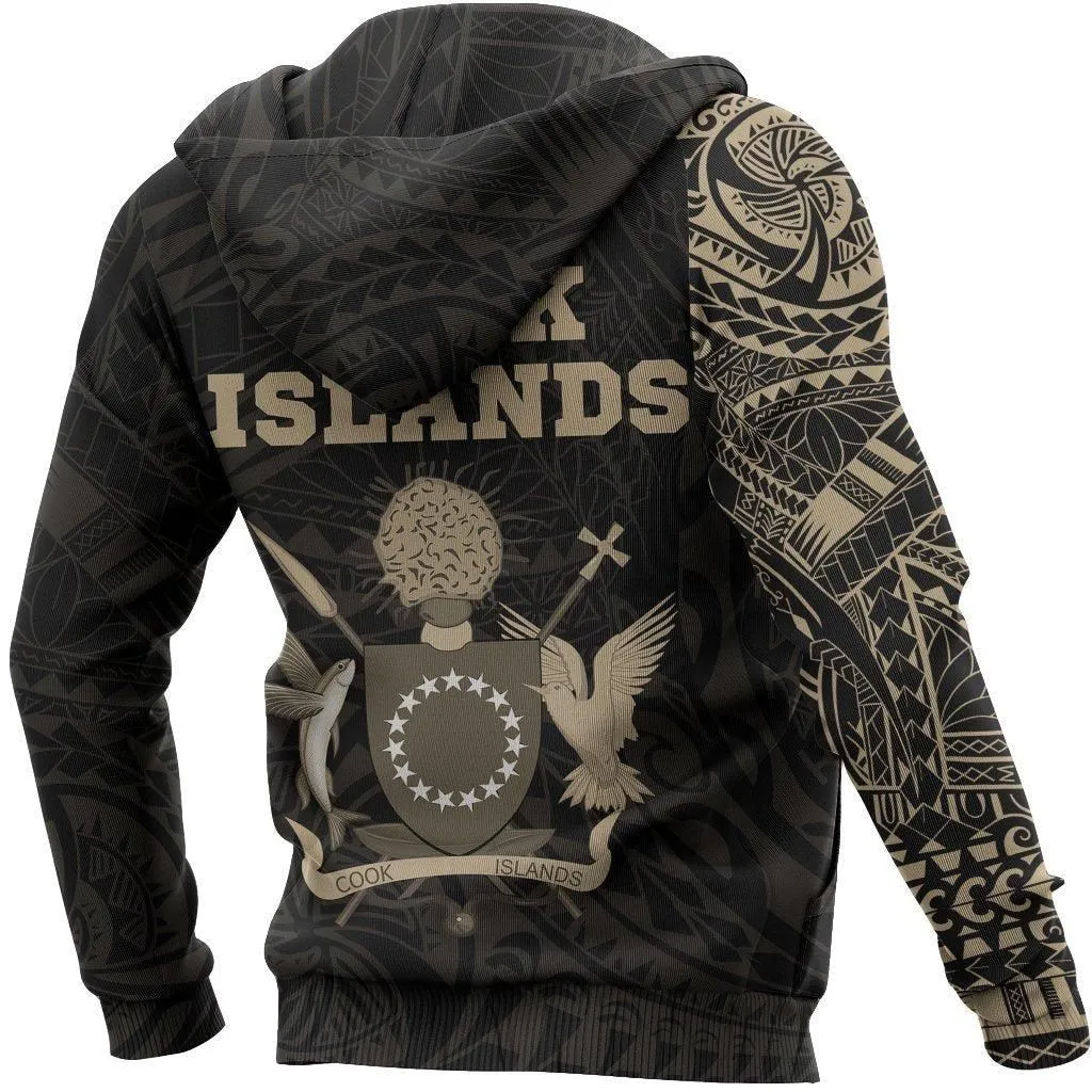 Cook Islands Hoodie Tattoo Style Version 2.0