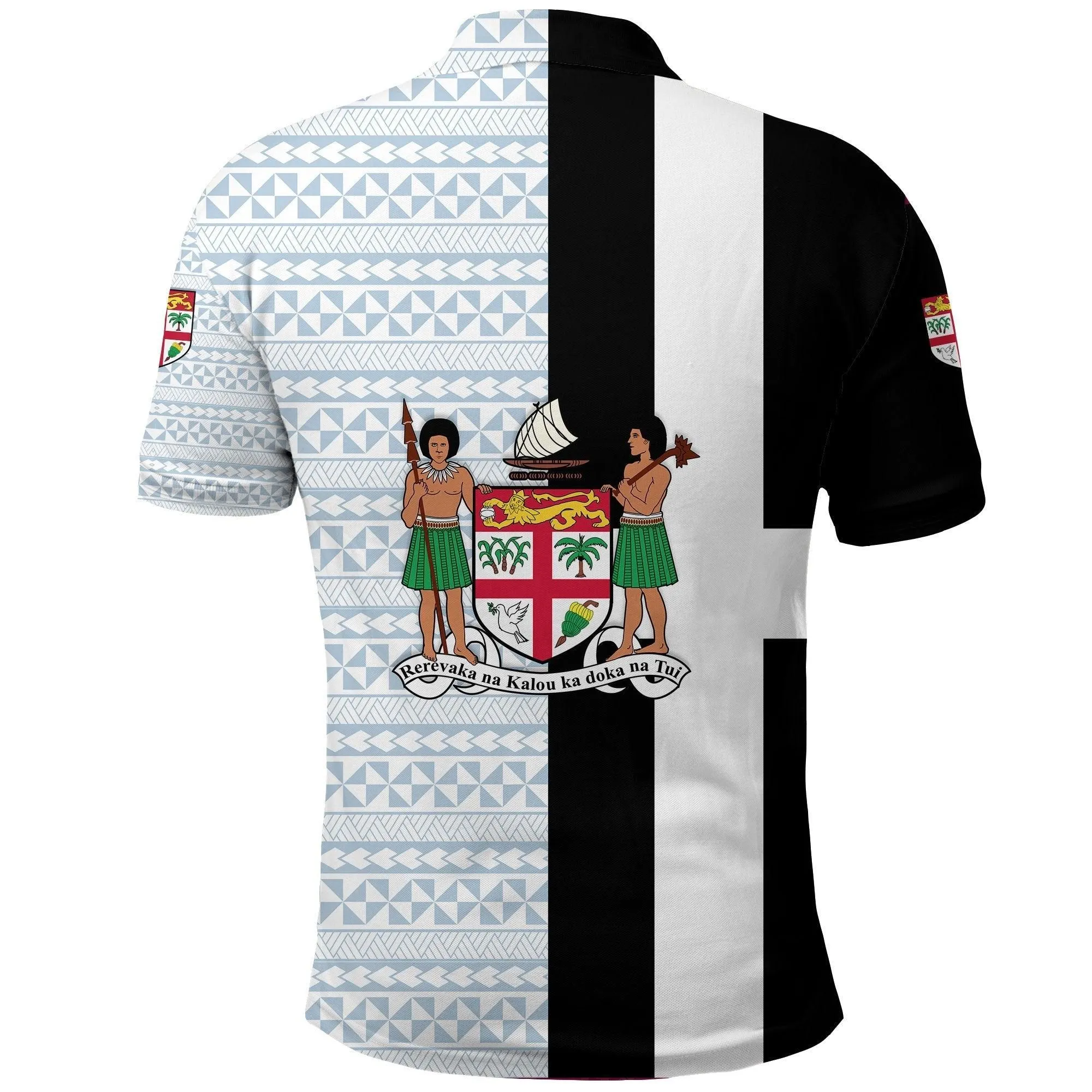 Fiji Rugby Polo Shirt Cibi Version