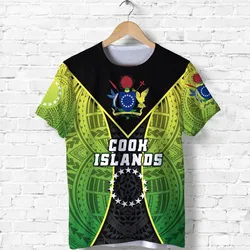 (Custom Personalised) Cook Islands Rugby T shirt Style Gown