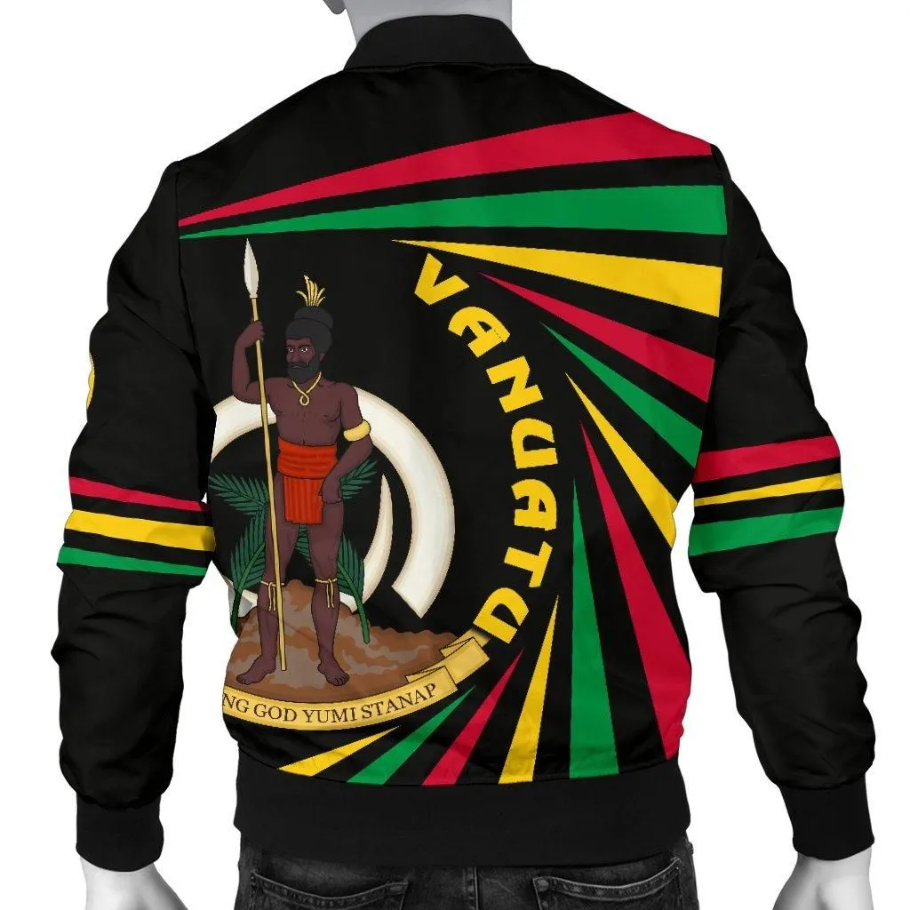 Vanuatu Rugby Mens Bomber Jacket Creative Style