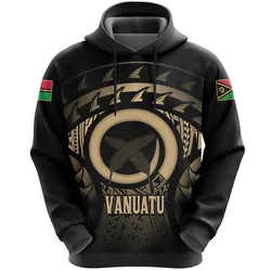 Vanuatu Turtle Hibiscus Pullover Hoodie (Gold) A02