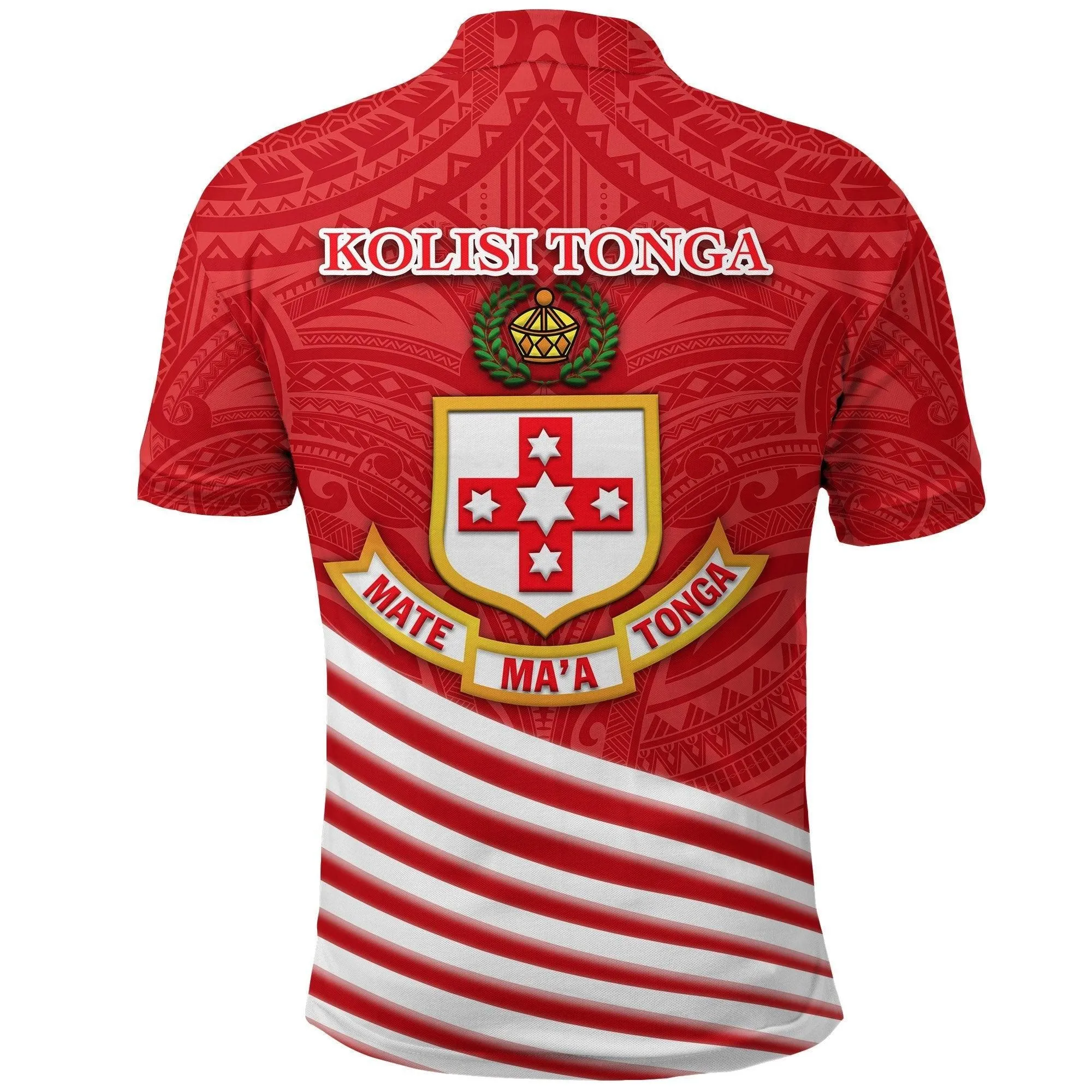 Kolisi Tonga Polo Shirt Mate Maa Tonga Simple Rugby Style