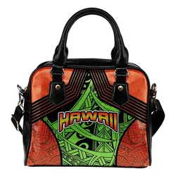 Polynesian Hawaii Shoulder Handbag - Tribal Wave