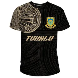 Alohawaii T-Shirt - Tee Tuvalu Polynesian Tattoo Style A31