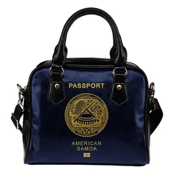 American Samoa Passport Shoulder Handbag