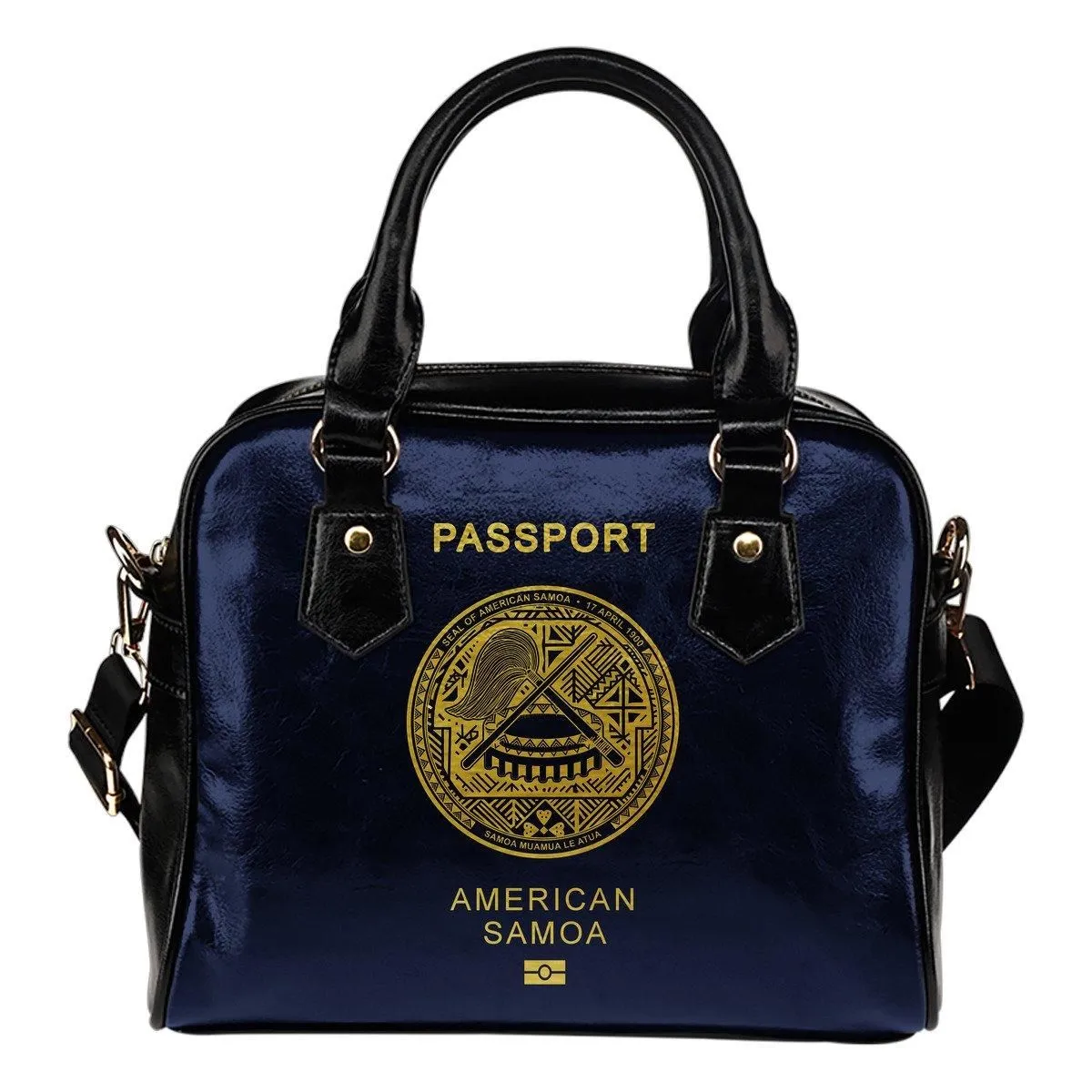 American Samoa Passport Shoulder Handbag