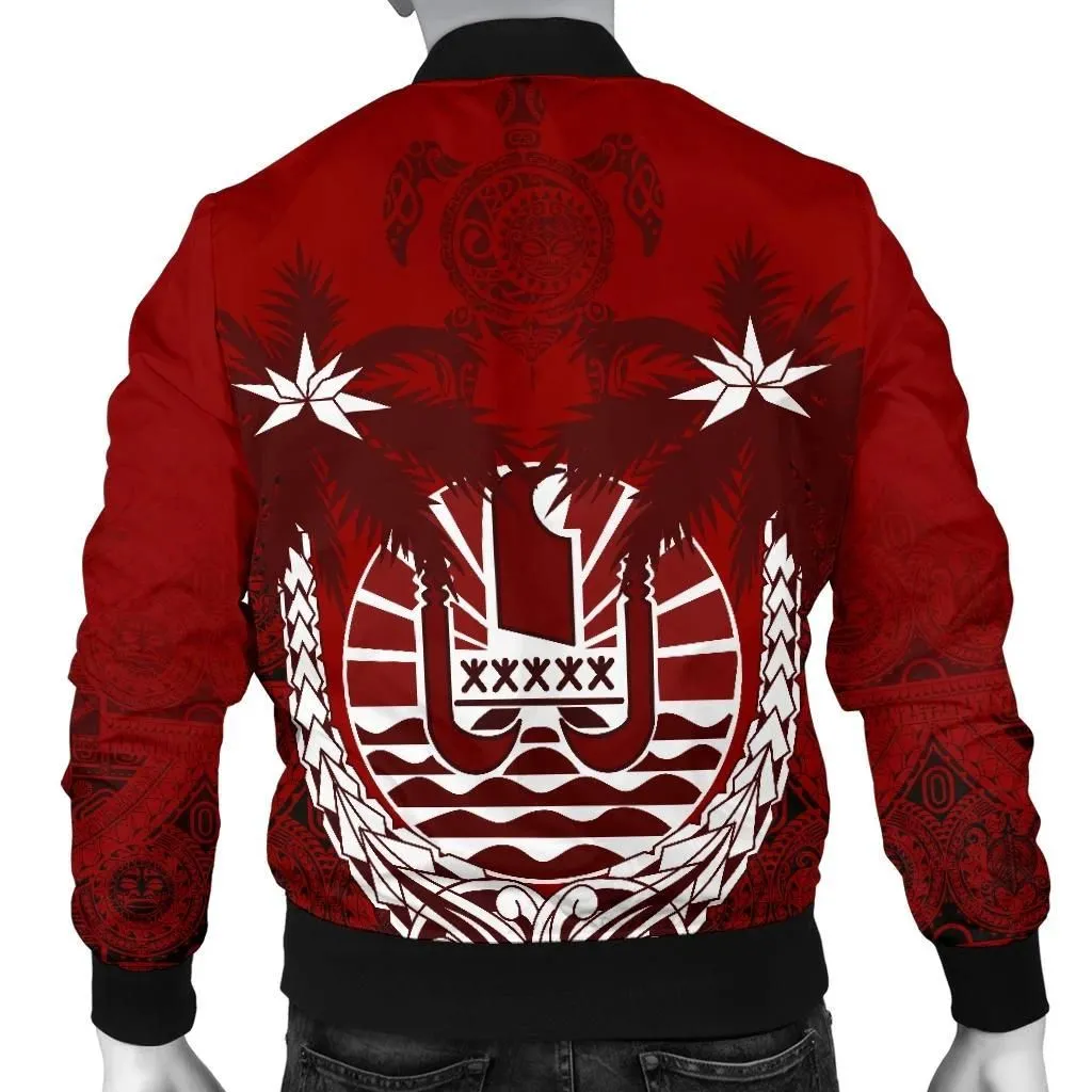 Alohawaii Jacket - Bomber Jacket Tahiti Polynesian Coconut A02