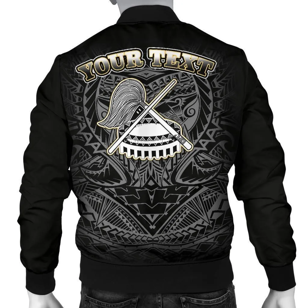 American Samoa Polynesian Eagle Custom Personalised Mens Bomber Jacket - American Samoa Seal