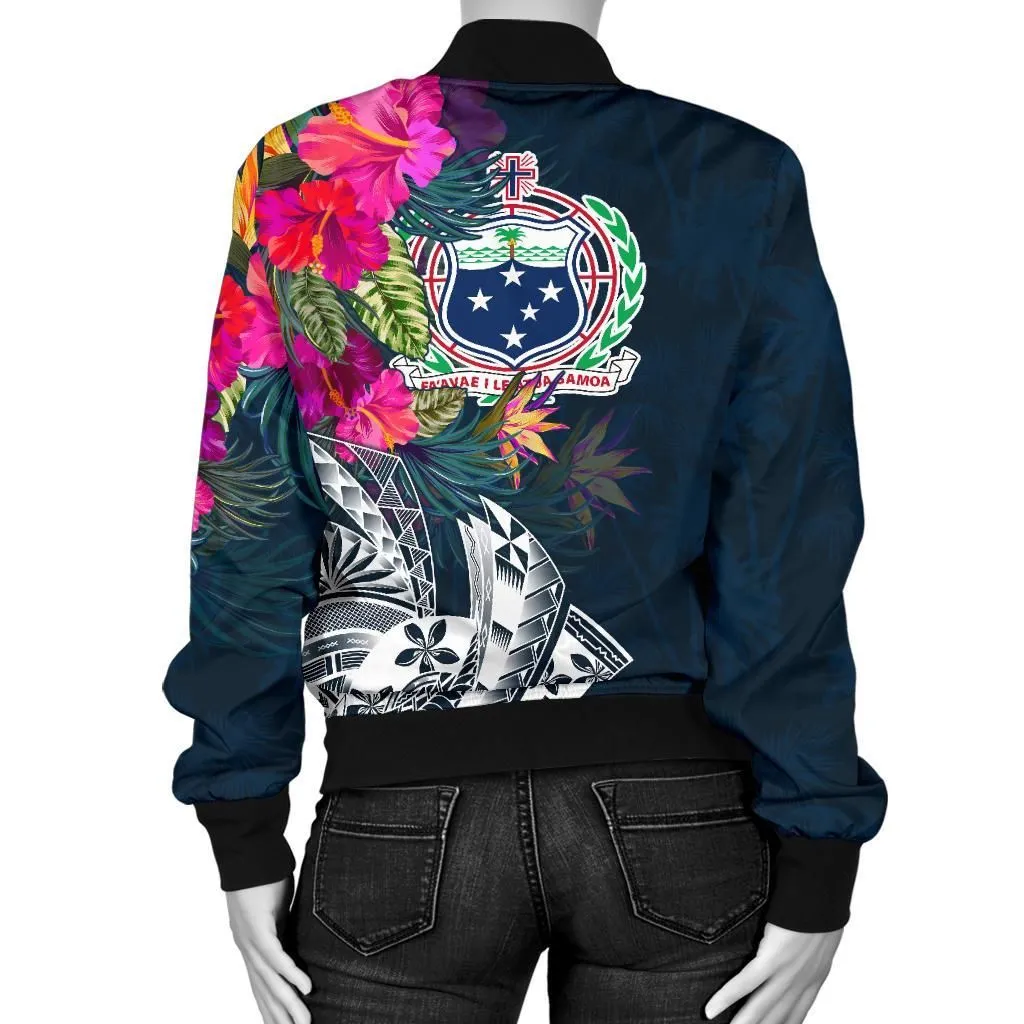 FamilyGater Jacket - Bomber Jacket Samoa - Samoan Summer Vibes - BN15