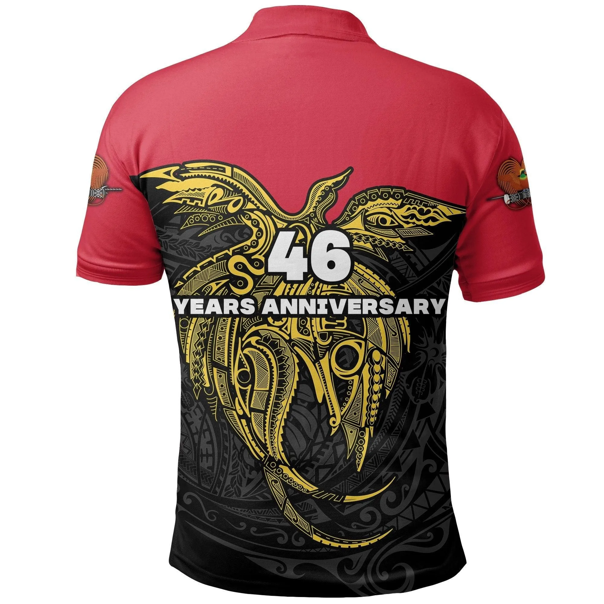 Papua New Guinea Polo Shirt Independence Day Simple Style LT16