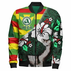Hawaii Polynesian Patronage Bomber Jacket - Aiea High School Bloods in My Veins LT10