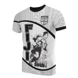 Fiji All Over T-Shirt Grunge Rugby  12