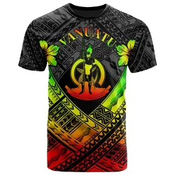 Vanuatu Polynesian T-Shirts - Vanuatu Reggae Seal Camisole Hibiscus Style - BN18