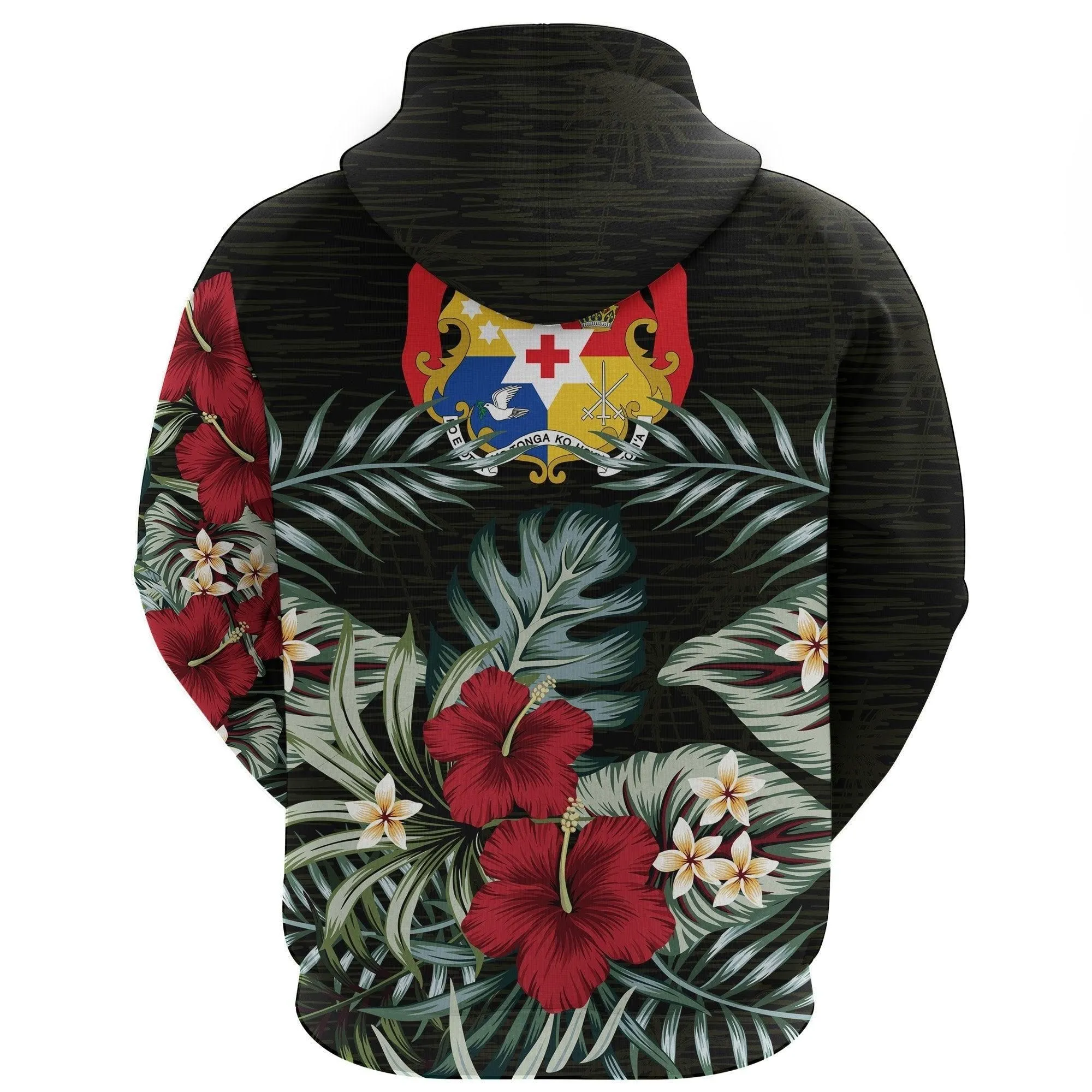 Tonga Hibiscus Hoodie