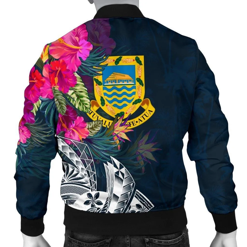 Tuvalu Mens Bomber Jackets - Summer Vibes