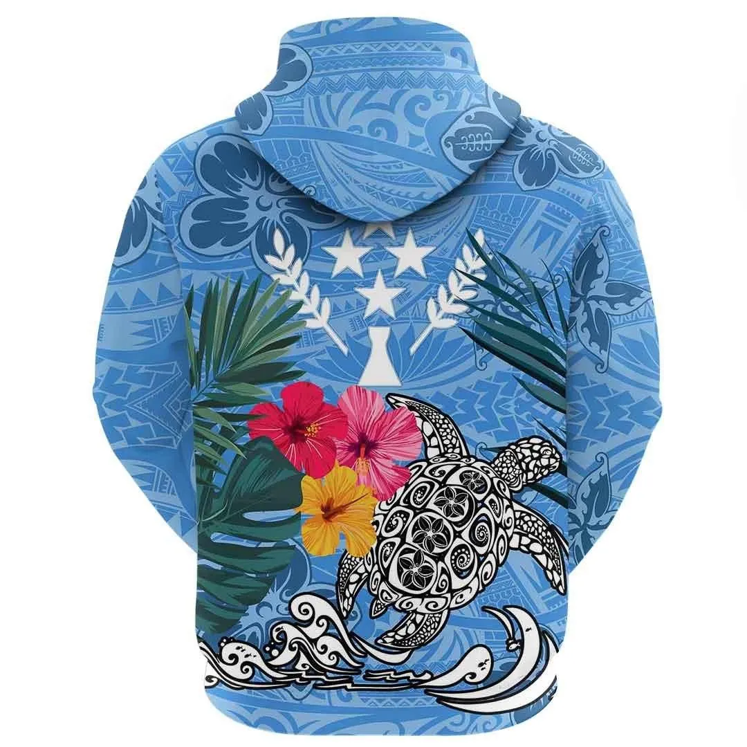 Alohawaii Clothing - Kosrae Style Polynesian Tattoo Hoodie A94