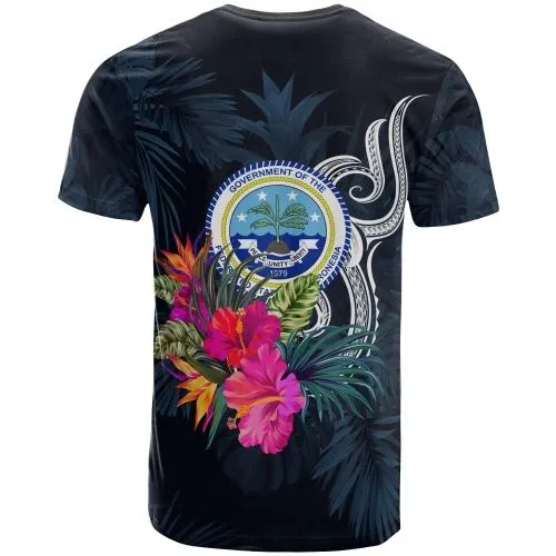 Federated States of Micronesia T-shirt - Tropical Flower