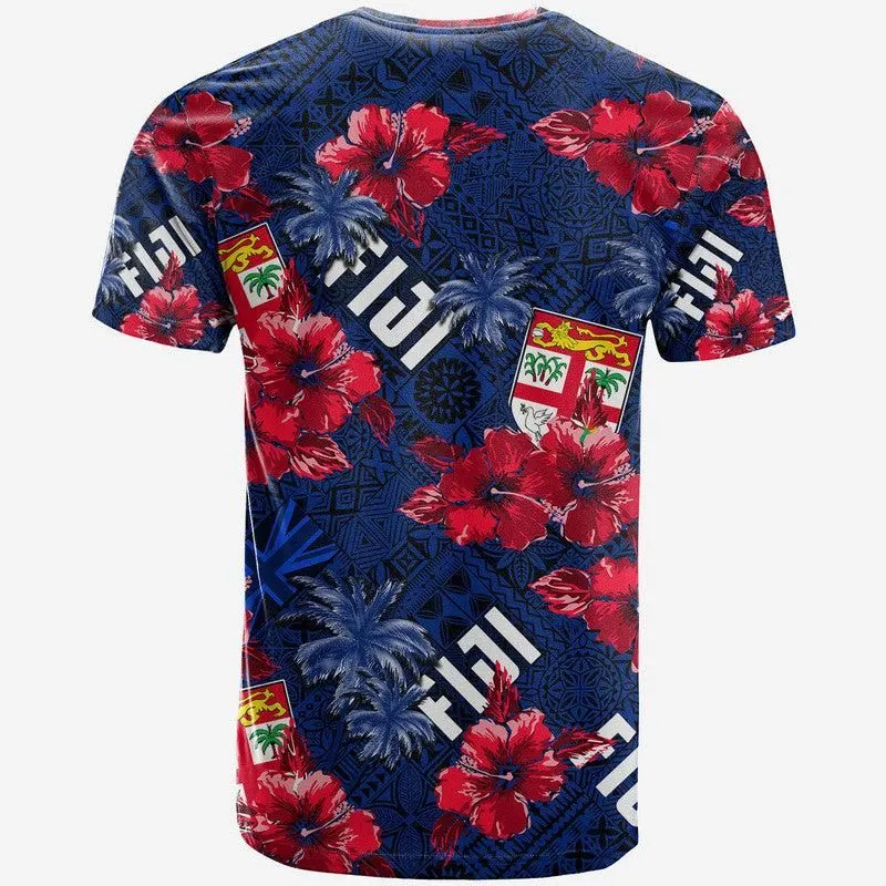 Fiji Hibiscus T Shirt Hawaii Style No.2 LT6