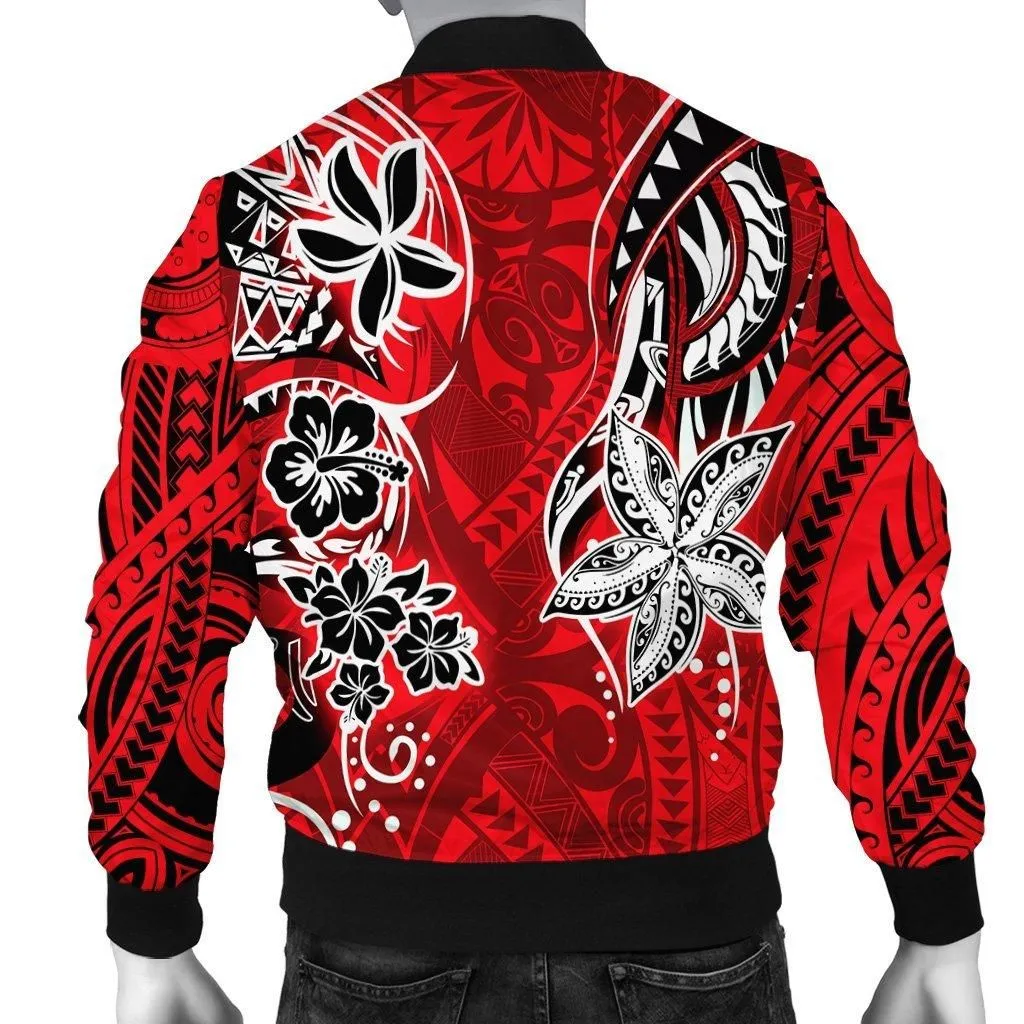 Polynesian Simple Hawaii Bomber Jacket