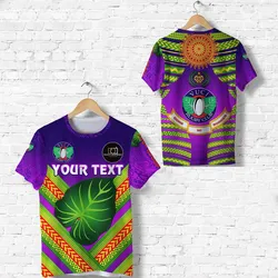 (Custom Personalised) Fiji Vuci Rugby Club T-Shirt Creative Style - Purple LT8