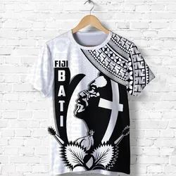 Fiji Bati Rugby League T Shirt Tapa LT4