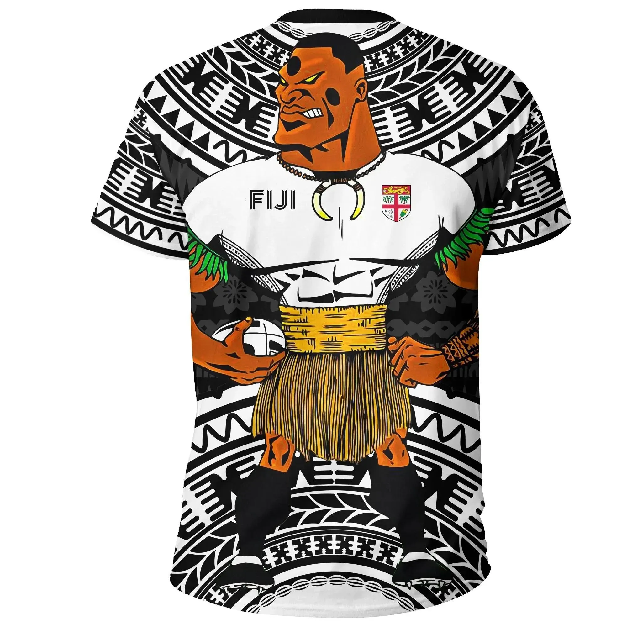 Alohawaii T-Shirt - Tee Fiji Fiji Tapa Rugby A7