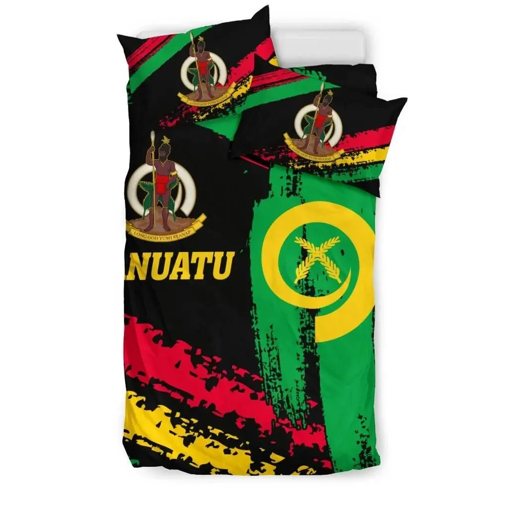 FamilyGater Bedding Set - Cover and Pillow Cases Vanuatu Coat Of Arm - Son Style - J4