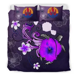 Polynesian Tahiti Map Turtle Hibiscus A Bedding Set Camlibz