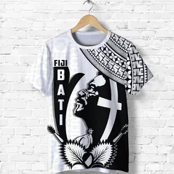 Fiji Bati Rugby League T Shirt Tapa Lt4