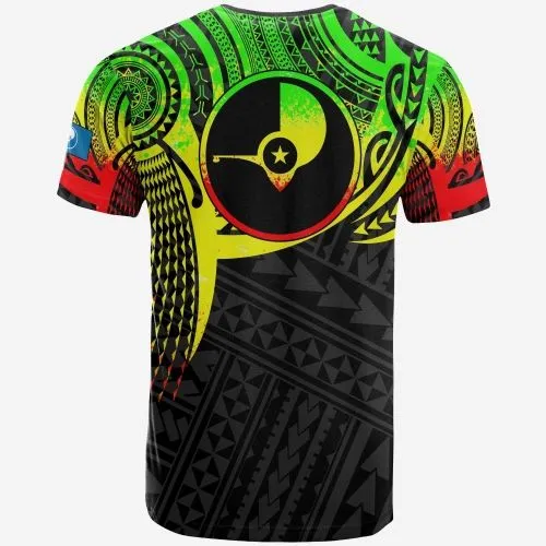 Yap Micronesia T shirt - Reggae Tattoo Pattern