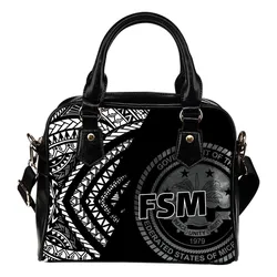 Federated States Of Micronesia Pattern Shoulder Handbag