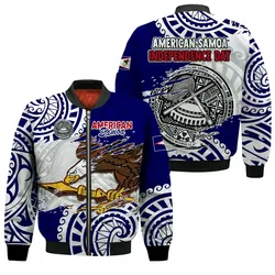 American Samoa Independence Day Bomber Jacket Polynesian Special Version LT14